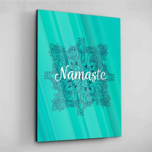 Leinwandbild Poster Acryl Glas Pop-Art Buddhismus namaste Mandala Buddha - Bild 14 von 15