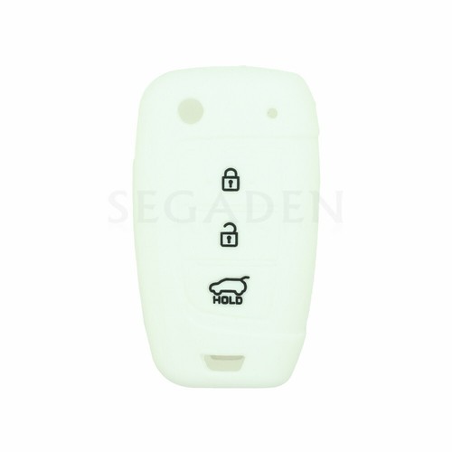 Funda protectora de silicona con llave remota apta para HYUNDAI Accent Solaris Verna 3 botones - Imagen 27 de 31