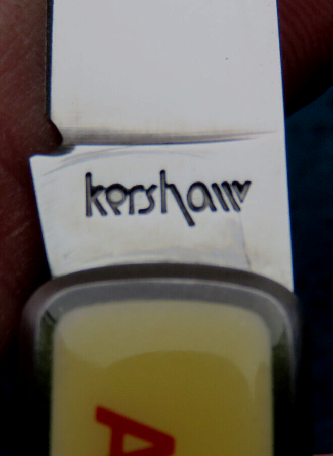 Vintage AMERICAN AIRLINES POCKET KNIFE KERSHAW 5200 Lockback eBay