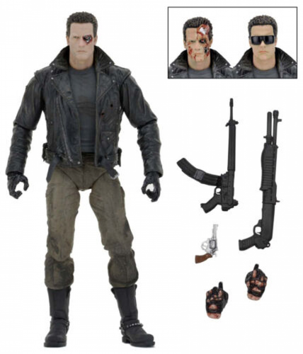 Neca Terminator Police Station Assault T-800 Action Figure Official Toy new - Picture 1 of 12