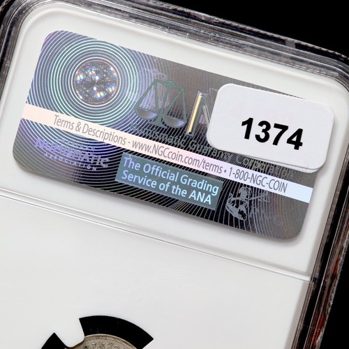 Straits Settlements. Victoria, 1837-1901. Five Cents, 1895. NGC MS64. - Picture 7 of 7