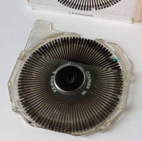 1x PANASONIC KX-R10G TYPENRAD German Deutsch COURIER 10 - Picture 2 of 2