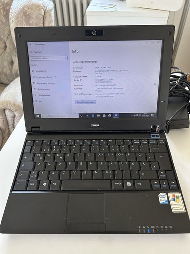 Portátil Targa Netbook Traveller 1016 Windows 10 usado - Imagen 6 de 12