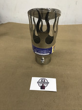 Pilot Pm-1007 3.75 X 9 In. Stainless Steel Flame Exhaust Tip Fits 1.75 - 2 Pipe