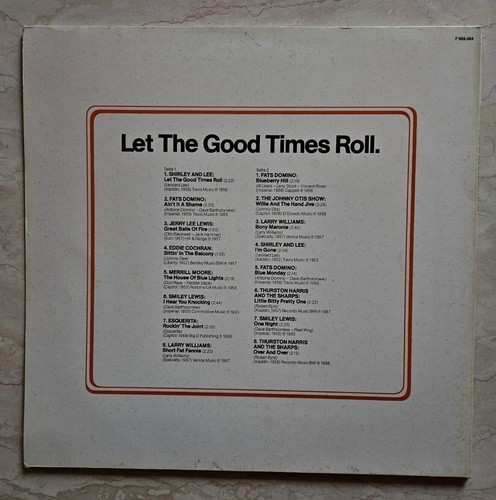 Early Rock Classics 1952-1958 - Let The Good Times Roll - LP - Capitol Records - Bild 3 von 8