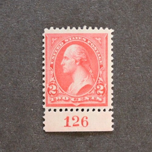 Scott 266 Single stamp with block #, NH OG  - Picture 1 of 3