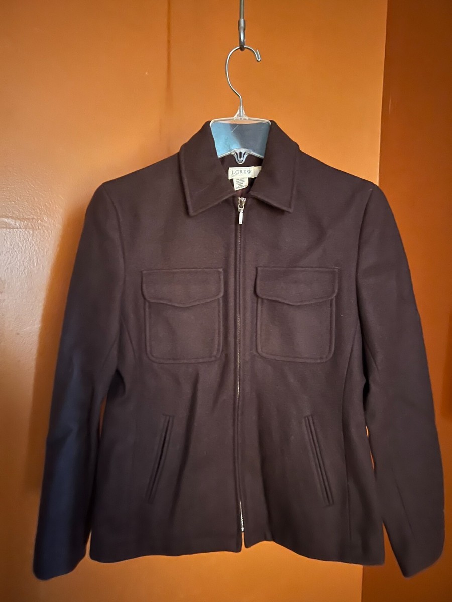 【90’s J.CREW】Wool Cashmere Coat 90's J.CREW】Wool Cashmere Coat Vintage Sz 4 J. Crew