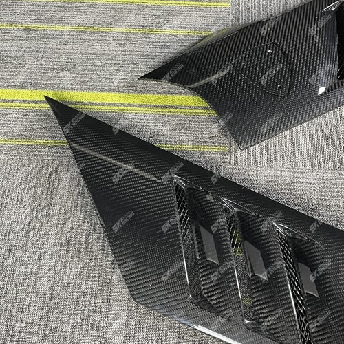 For Ferrari F12 Berlinetta Carbon Fiber Side Fenders Air Intake Vents Body Kits - Picture 25 of 32