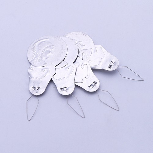 100Pcs Self Threading Needle Sewing Threader Tool Eye Needles Machine Easy - Picture 8 of 12