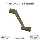 Amesbury Truth Long Length Crank Handle For Casement Windows 11/32 Inch Spline