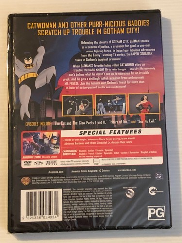 Batman Animated Series - Secrets of the Caped Crusader (DVD Reg 4) New & Sealed - Picture 2 of 2