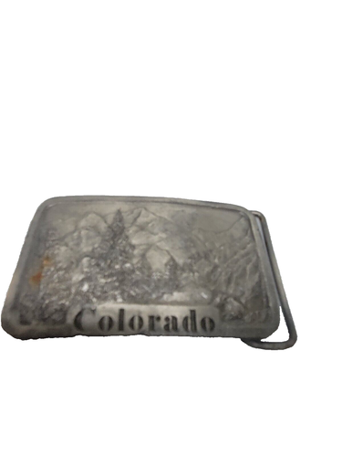 Indiana Craft Vintage „Colorado“ Gürtelschnalle-1978-„W 96“ gestempelt-EUC - Bild 1 von 4