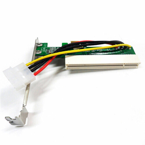 PCI-e PCI Express to PCI Adapter Card Riser Extender 32bit Asmedia 1083 Chip - Picture 8 of 9