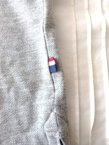 New With Tags US Polo Assn Grey Polo Shirt Size S Cost £50 - Imagen 8 de 12