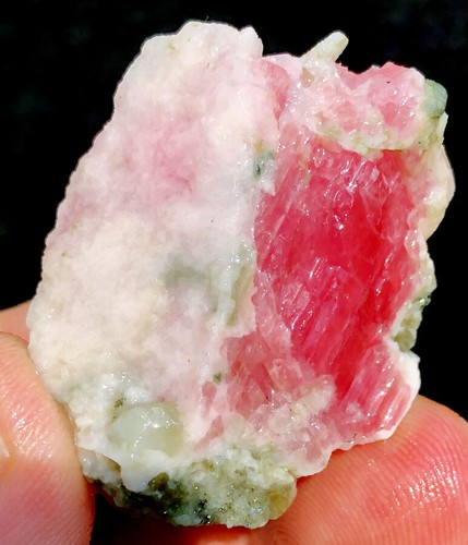 122CT Gemma!!! Esemplare cristallo rodocrosite rosso trasparente naturale ip1546 - Foto 8 di 12