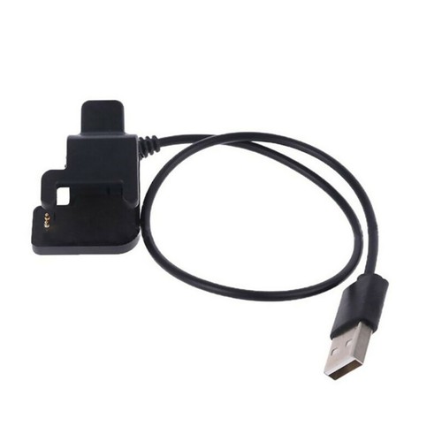 2-Pin 4mm USB Smart Watch Bracelet Charger Charging Clip Cable Cradle Dock 20cm - Picture 4 of 10