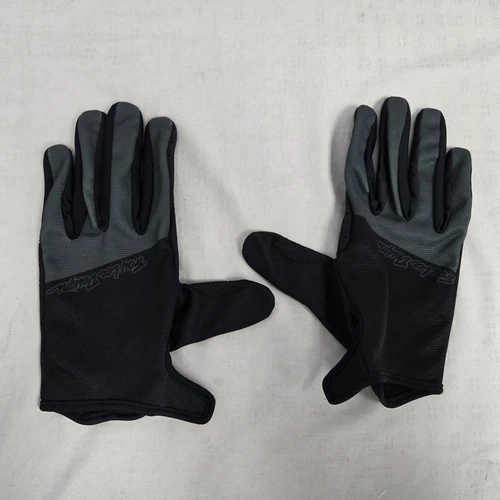 Troy Lee Designs TLD Flowline MX/ MTB Bicycle Gloves Black/Blue Large SAMPLE