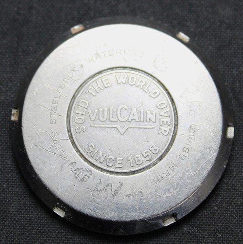 Vulcain Chronograph Valjoux 7730 17j 36mm Watch - Incabloc - Parts/Repair - Picture 6 of 9