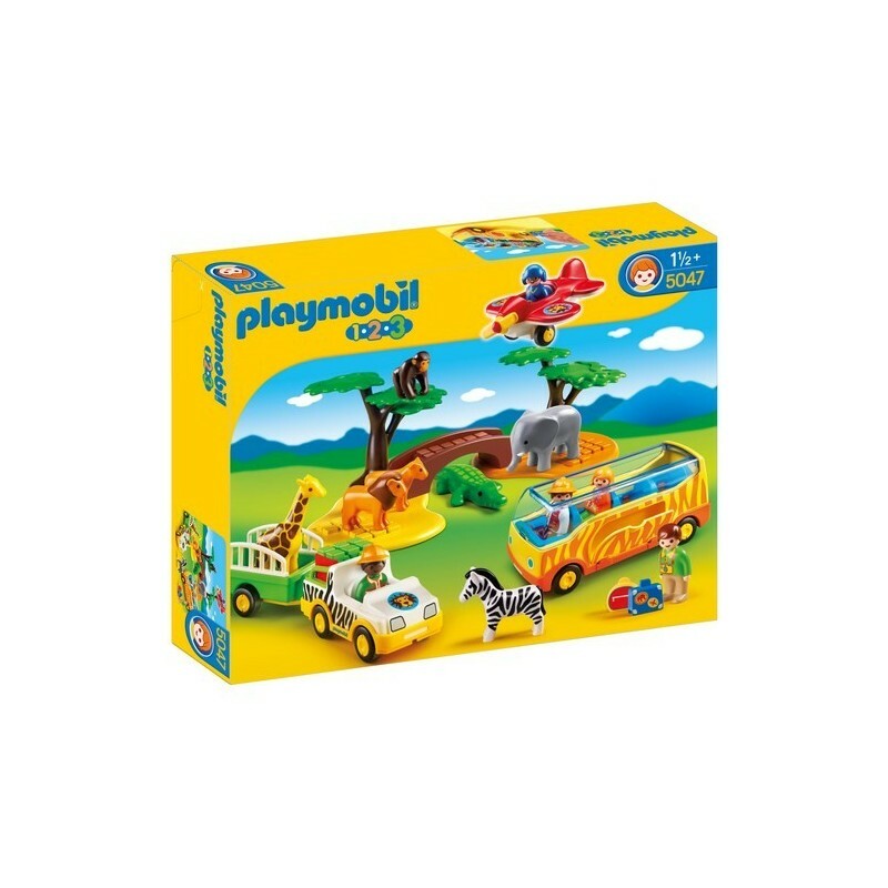 Playmobil 5047 1.2.3 Gran Safari Africano 5047 Playmobil 5047 1.2.3 Gran Safari Africano 5047