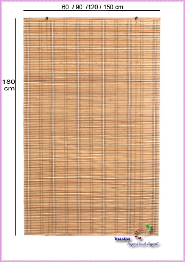 Bambus Rollo Raffrollo Faltbehang Sonnenschutz - Bild 3 von 4