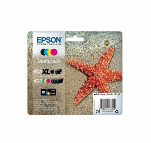 Lote de cartuchos de tinta originales Epson 603 / 603XL para Epson XP-3105 XP-4105 XP-2105 - Imagen 13 de 13