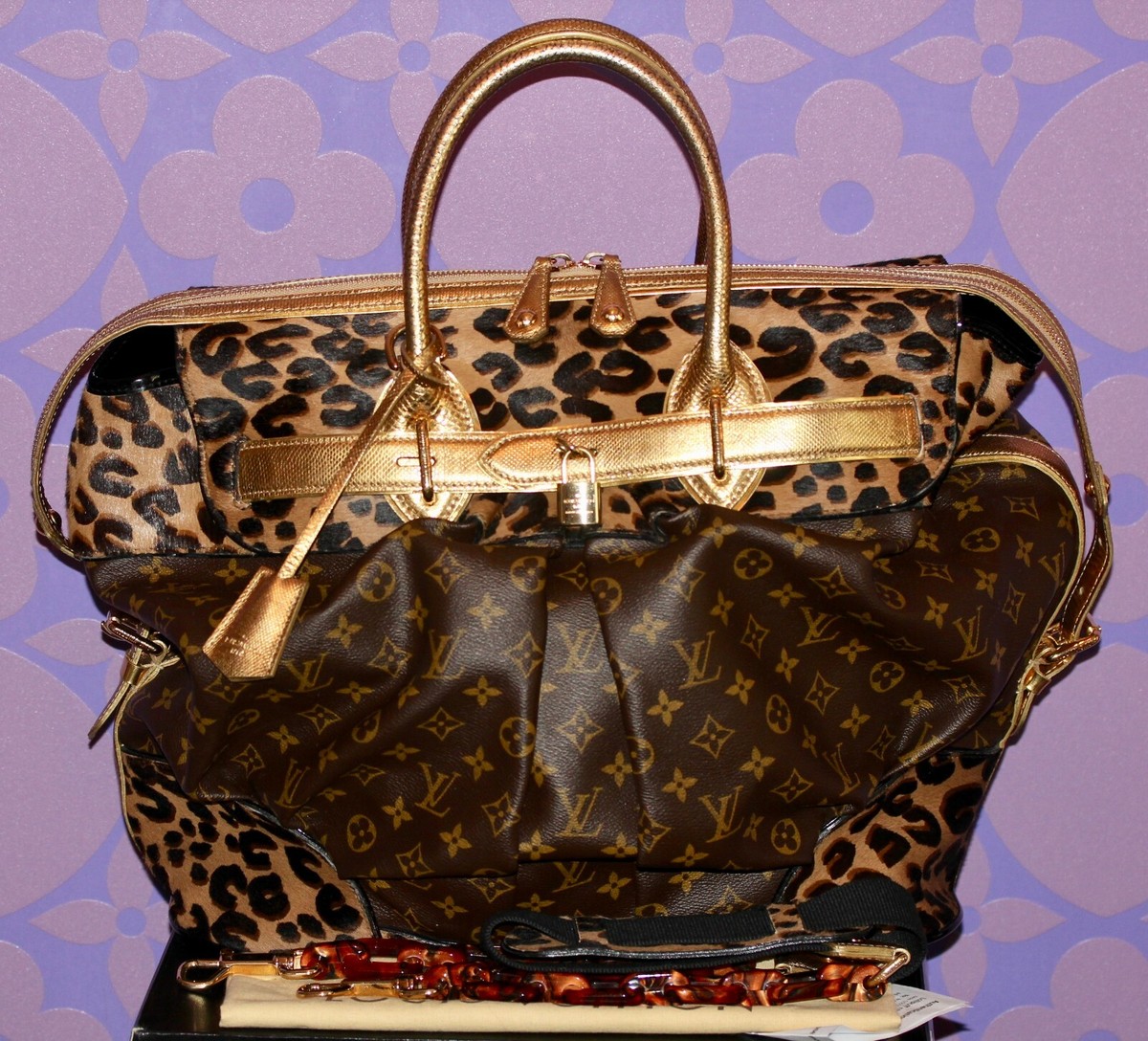 snakeskin lv bag