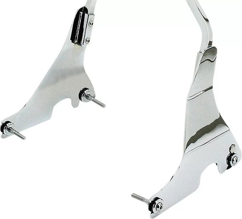 HARDDRIVE Rigid Sissy Bar Side Plates Chrome  820-2204 - Bild 1 von 3