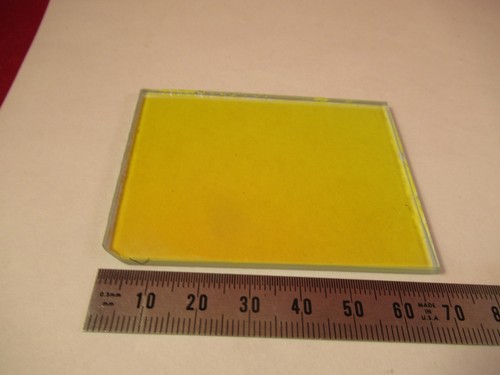 OPTICAL DICHROIC COATED PLATE OPTICS AS PICTURED &39-A-52 - Picture 1 of 10