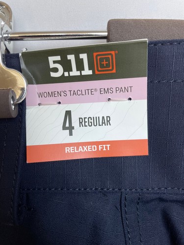 511 Tactical Womens Taclite EMS Pants Size 4 Navy Cargo Relaxed Fit Hiking - Bild 11 von 11