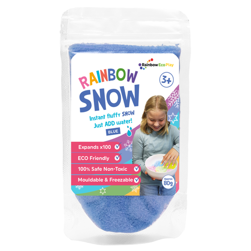 Rainbow Eco Play Instant Christmas Magic Fluffy Artificial Fake SNOW - 7 colours - Picture 9 of 14
