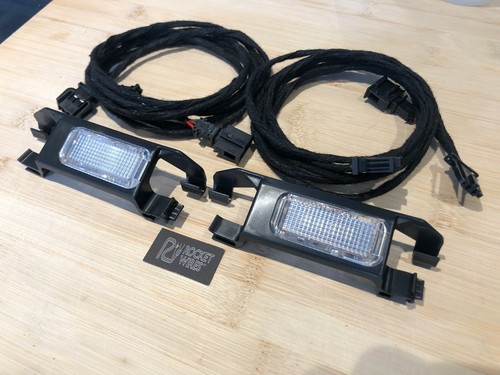Kit d'éclairage puits de pied arrière Skoda Kodiaq avec harnais, supports et lumières - Photo 3/4