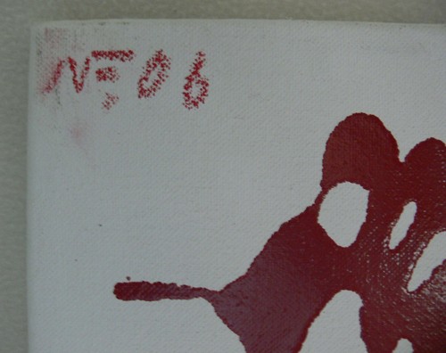 Norbert Fleischer signiert Maler Original Zeichnung Kunstwerk Unikat Leinwand - Bild 3 von 9