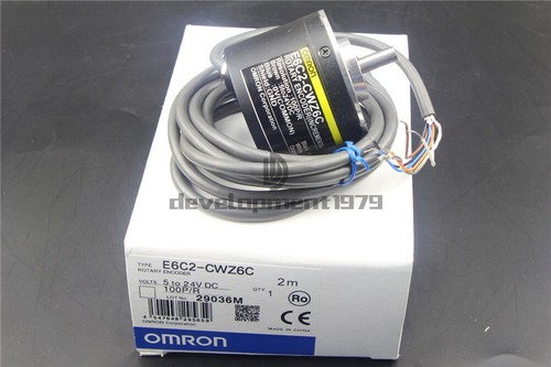 1Pc Omron Rotary Encoder E6C2-CWZ6C 100P/R 5-24VDC New - Picture 1 of 3