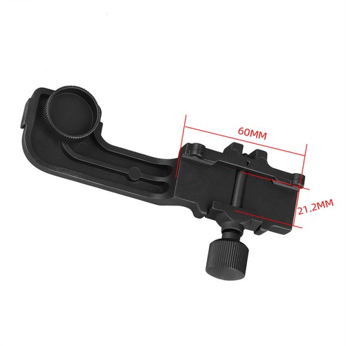 For PVS14 Night Vision Goggles Rail Metal Bracket J Arm Monocular NVG Mount  - Picture 7 of 17