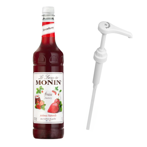 Monin Syrup 1 Liter + FoodieLad Syrup Pump - Picture 4 of 17