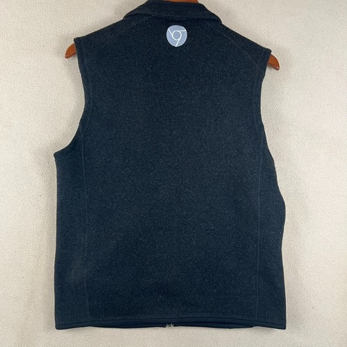 Patagonia Better Sweater Vest Men’s Sz SM Full Zip Black ChromeOS Google Branded - Picture 3 of 6