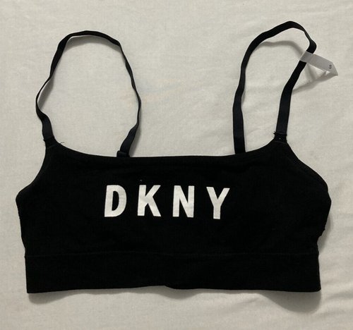 DKNY Intimates Mix Match Seamless Scoop Bralette Black/White S - Bild 3 von 5