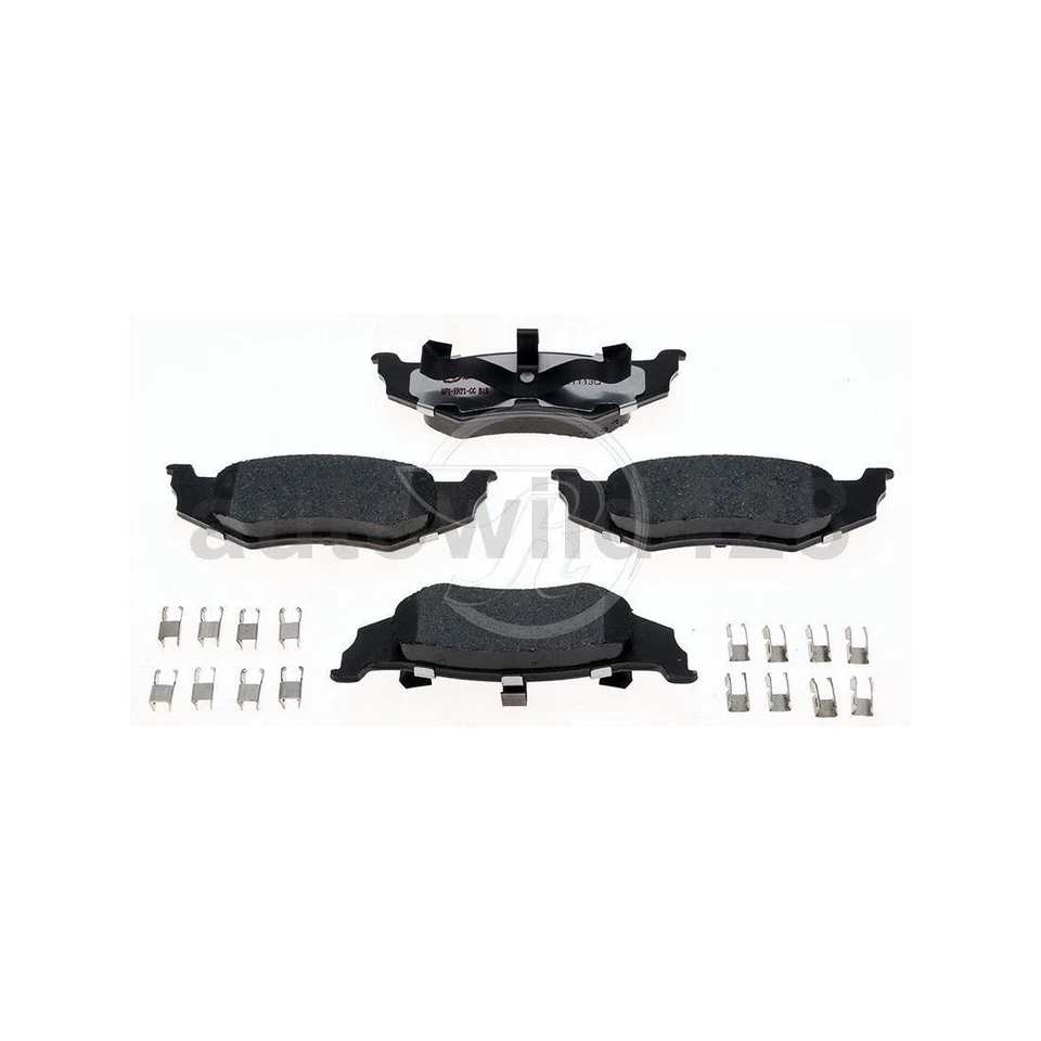 Juego de 2 juegos de pastillas de freno delanteras traseras Raybestos para Dodge Neon 2003 2004 2005 Foto 3 de 4