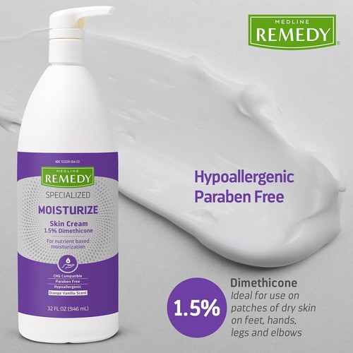 Medline Remedy Intensive Skin Therapy Skin Repair Cream with Phytoplex, 32 fl oz - Picture 4 of 5