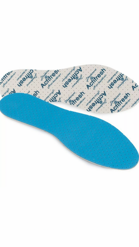 LADIES MENS ACTIFRESH PERFORATED SHOE INSOLES 3 4 5 6 7 8 9 10 11 12 13 14 15 - Bild 3 von 17