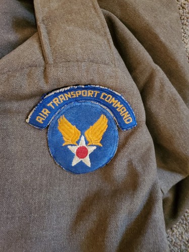 Vintage US Army Air Forces Wool Field Jacket WWII 1940s Air Transport Command - Picture 15 of 16