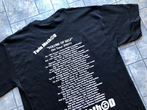 New UK England Nu Metal Band Twin Method The Volume Of Self USA Tour 2007 Size M - Picture 11 of 11