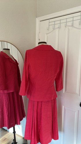 Talbots Linen Blend Dress And Jacket Set Sz 10 Pre Owned Linen And Silk - Picture 3 of 11