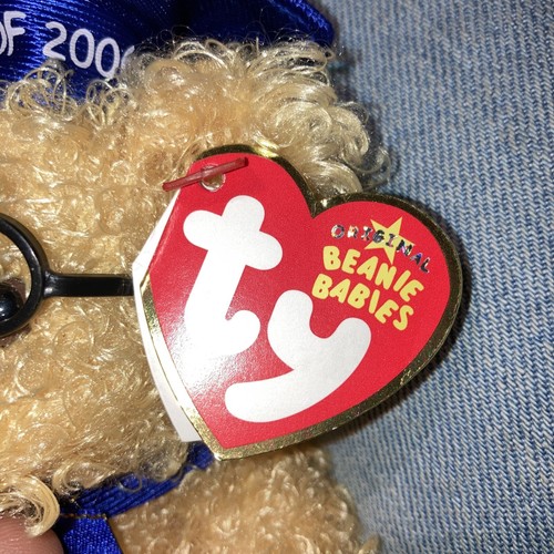 Oso de peluche TY Beanie Babies "HONORES" el GRADUACIÓN 2006 - Imagen 4 de 10