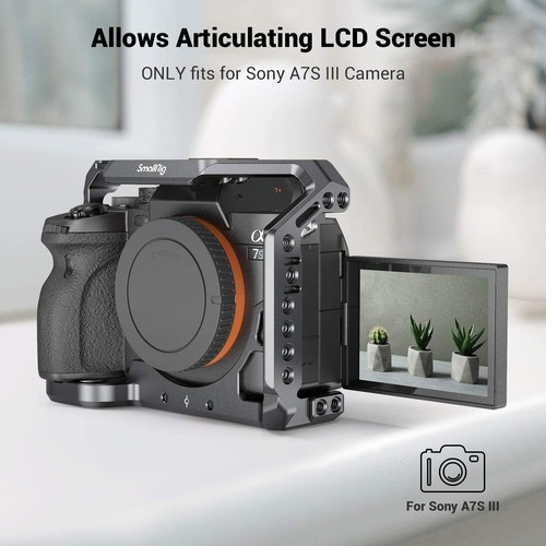 Jaula para cámara SmallRig solo para Sony Alpha 7S III / A7S III / A7SIII / A7S3 - 2999 - Imagen 5 de 9