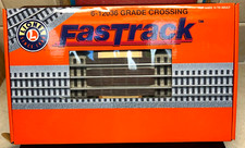 Lionel 6-12036 O Gauge FasTrack Grade Crossing New In The Box!