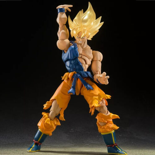 Figura Bandai S.H.Figuarts Dragon Ball Z Super Saiyan Son Goku Edición Exclusiva - Imagen 6 de 9