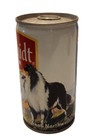 Schmidt Beer. Collie Dog scene 1970s Heileman Brewing Pull tab Intact Empty can