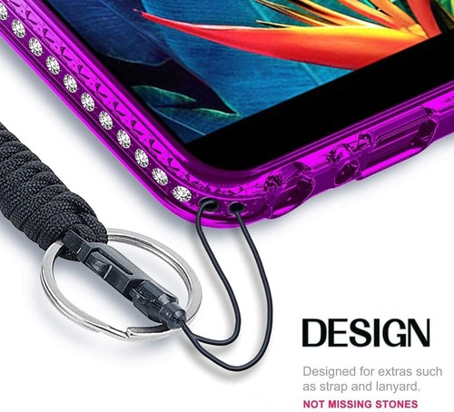 Para iPhone 6 6s 7 8 Plus Estuche Brillante Anillo Soporte Cubierta con Protector de Pantalla - Imagen 18 de 41