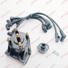 84-816761Q14 811635Q2 Fit Mercruiser spark plug Ignition Wires Rotor Cap 3.0L